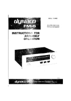 Dynaco FM-5 - Service Manual